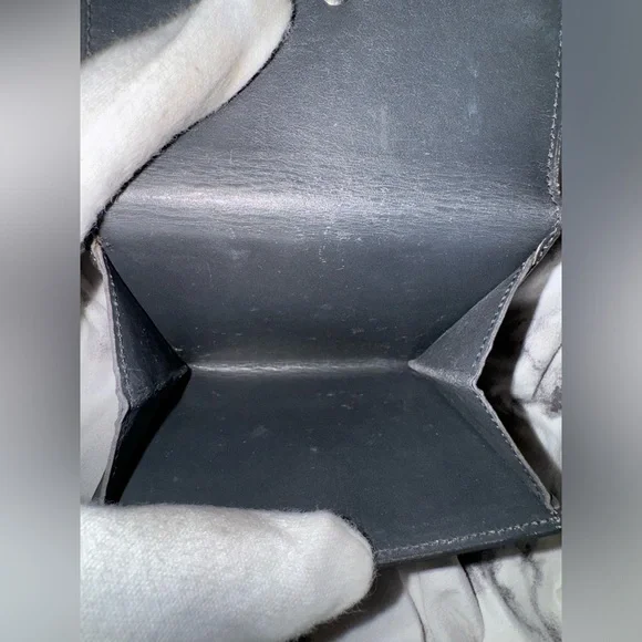 Louis Vuitton Matte Dark Gray Monogram Compact Wallet - Picture 7 of 15